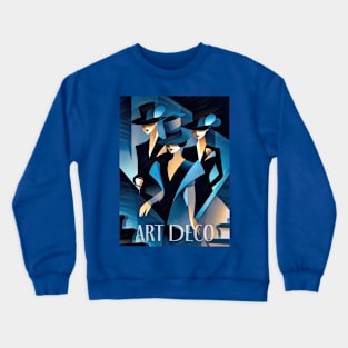 Ladies in blue Crewneck Sweatshirt